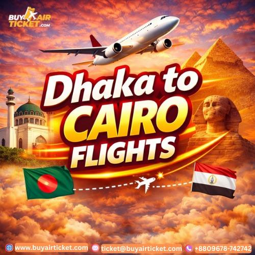Dhaka to Cairo Flights