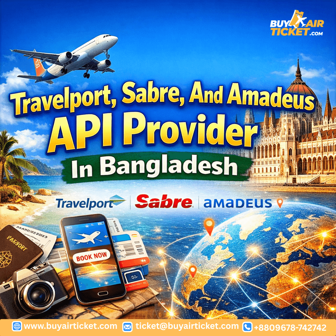 Travelport, Sabre, And Amadeus API Provider In Bangladesh