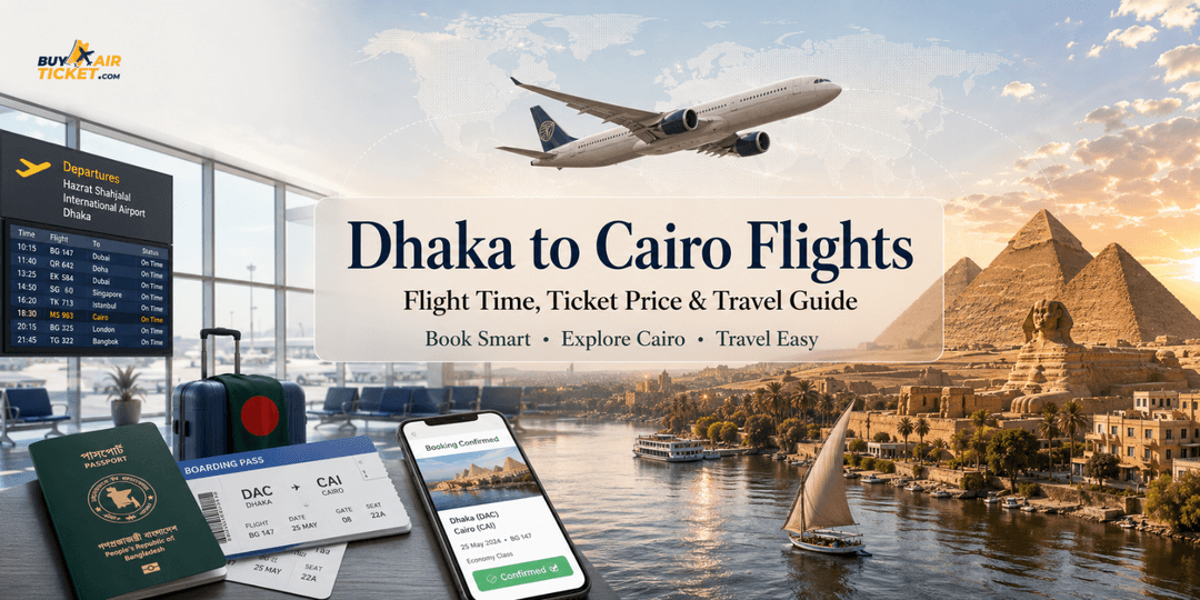 Dhaka to Cairo Flights