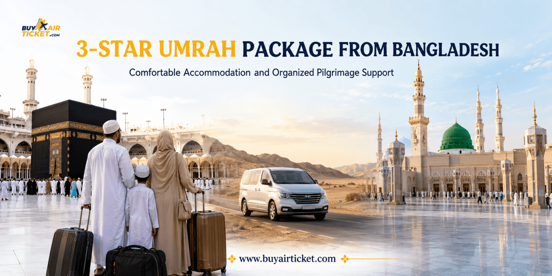 3 Star Umrah Hajj Package 2025