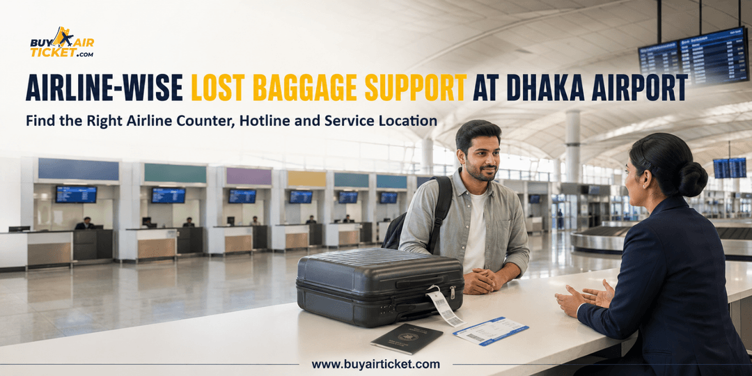 Airline-Wise Lost Baggage Customer Service At Dhaka Airport